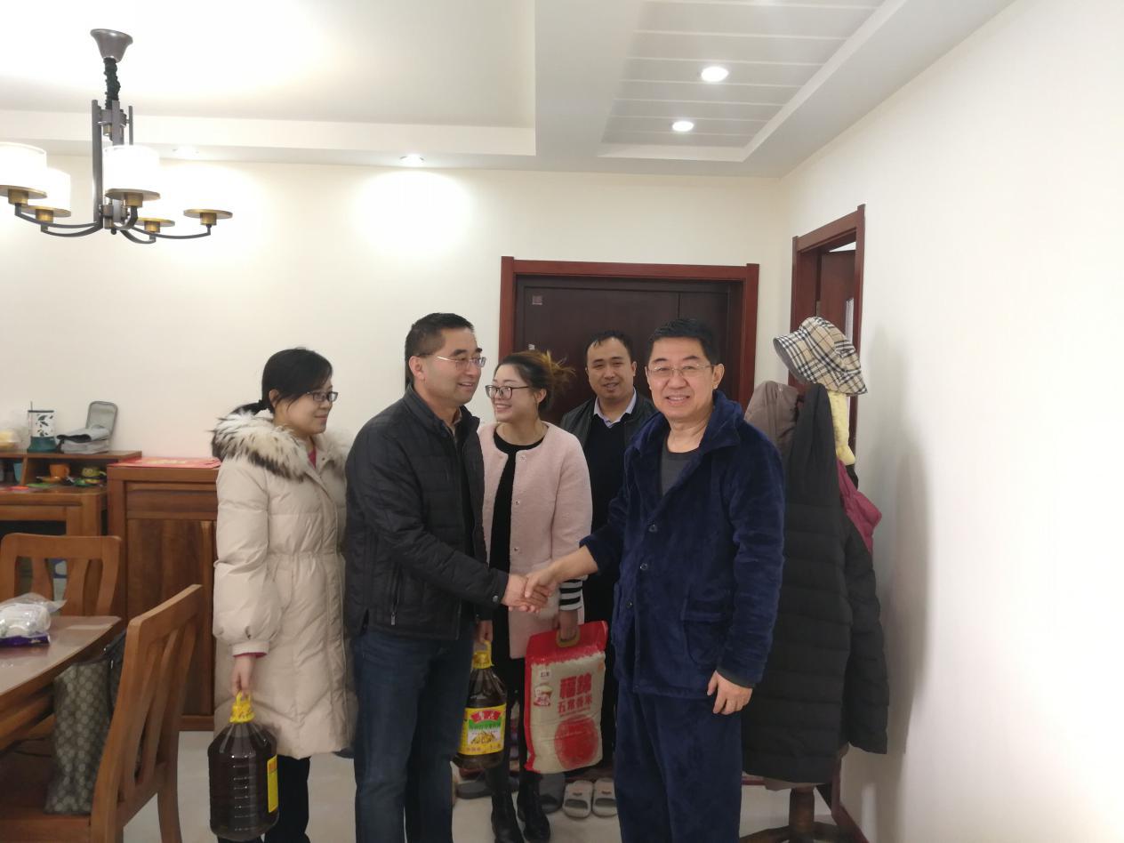 水情形公司开展春节走访慰问活动 水情形公司开展春节走访慰问活动
