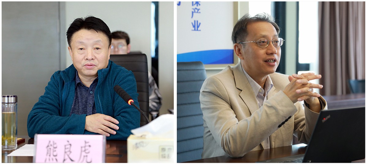 熊良虎会见加拿大工程院院士、圣清环保股份公司肖惠宁院士事情站认真人肖惠宁 熊良虎会见加拿大工程院院士、圣清环保股份公司肖惠宁院士事情站认真人肖惠宁