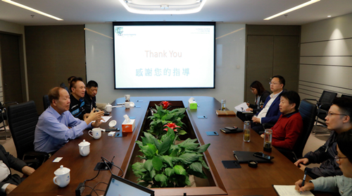 熊良虎会见美国Innovision Engineering公司董事苏明宇 熊良虎会见美国Innovision Engineering公司董事苏明宇